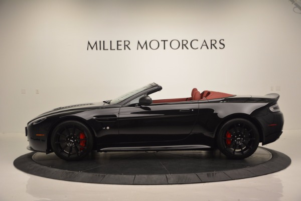 Used 2015 Aston Martin V12 Vantage S Roadster for sale Sold at Bugatti of Greenwich in Greenwich CT 06830 3