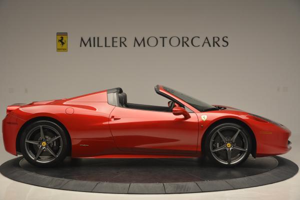 Used 2013 Ferrari 458 Spider for sale Sold at Bugatti of Greenwich in Greenwich CT 06830 9