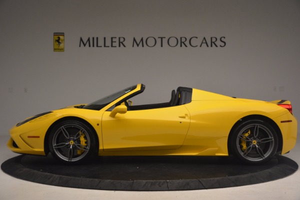 Used 2015 Ferrari 458 Speciale Aperta for sale Sold at Bugatti of Greenwich in Greenwich CT 06830 3