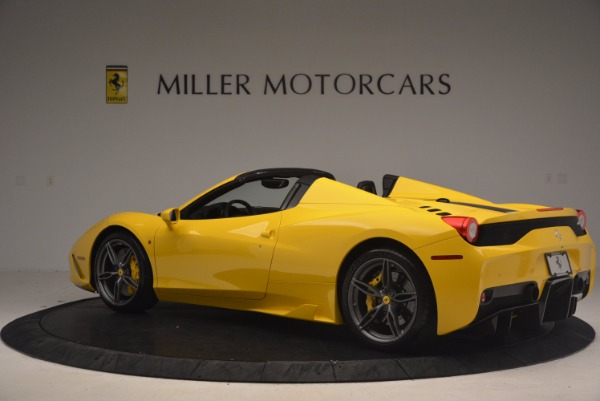 Used 2015 Ferrari 458 Speciale Aperta for sale Sold at Bugatti of Greenwich in Greenwich CT 06830 4