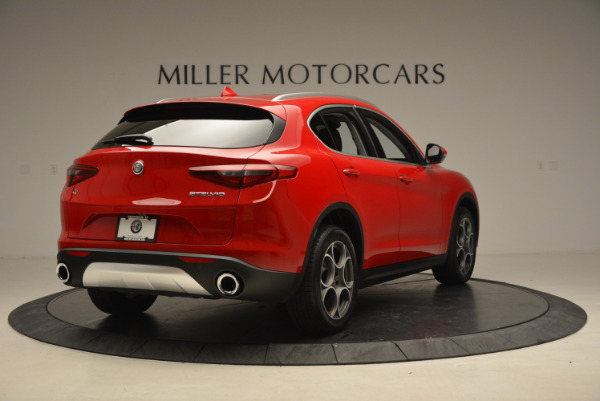 New 2018 Alfa Romeo Stelvio Q4 for sale Sold at Bugatti of Greenwich in Greenwich CT 06830 7