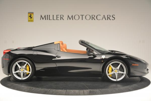 Used 2015 Ferrari 458 Spider for sale Sold at Bugatti of Greenwich in Greenwich CT 06830 9