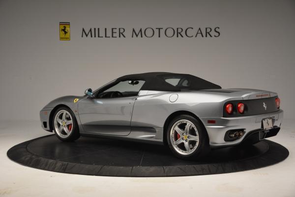 Used 2004 Ferrari 360 Spider 6-Speed Manual for sale Sold at Bugatti of Greenwich in Greenwich CT 06830 16