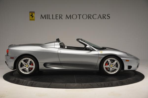 Used 2004 Ferrari 360 Spider 6-Speed Manual for sale Sold at Bugatti of Greenwich in Greenwich CT 06830 9