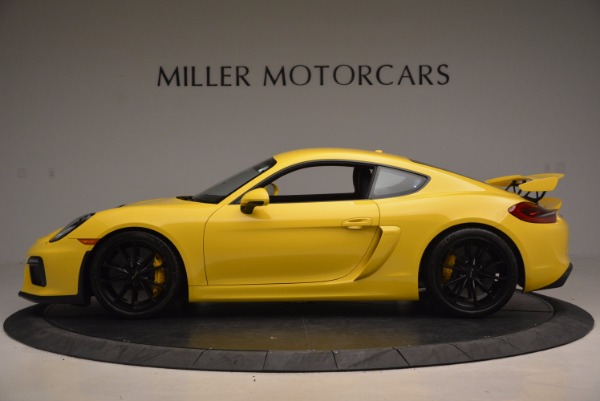 Used 2016 Porsche Cayman GT4 for sale Sold at Bugatti of Greenwich in Greenwich CT 06830 3