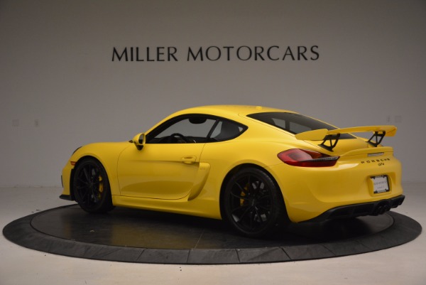 Used 2016 Porsche Cayman GT4 for sale Sold at Bugatti of Greenwich in Greenwich CT 06830 4
