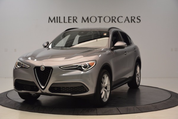 New 2018 Alfa Romeo Stelvio Ti Sport Q4 for sale Sold at Bugatti of Greenwich in Greenwich CT 06830 1