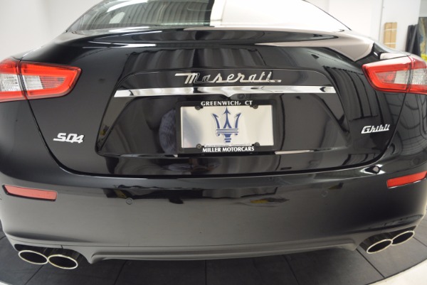 New 2017 Maserati Ghibli Nerissimo Edition S Q4 for sale Sold at Bugatti of Greenwich in Greenwich CT 06830 28