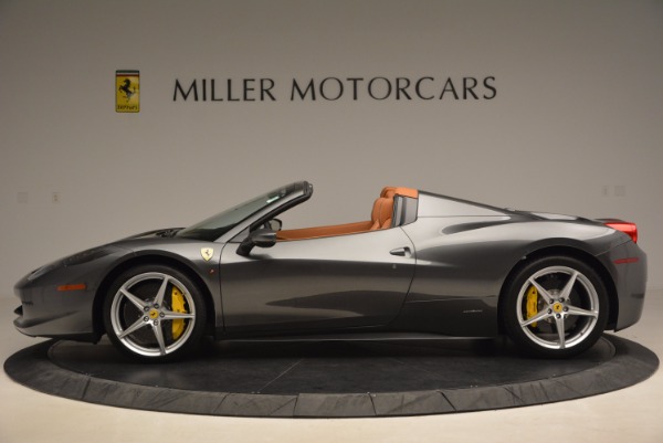 Used 2015 Ferrari 458 Spider for sale Sold at Bugatti of Greenwich in Greenwich CT 06830 3