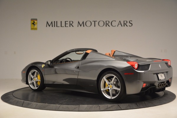 Used 2015 Ferrari 458 Spider for sale Sold at Bugatti of Greenwich in Greenwich CT 06830 4