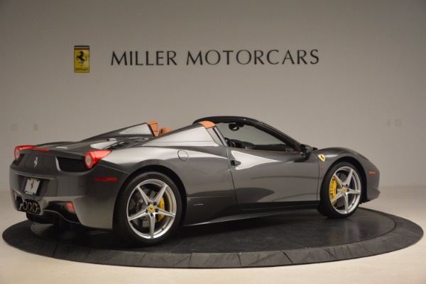 Used 2015 Ferrari 458 Spider for sale Sold at Bugatti of Greenwich in Greenwich CT 06830 8