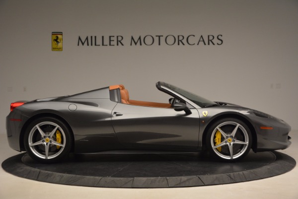 Used 2015 Ferrari 458 Spider for sale Sold at Bugatti of Greenwich in Greenwich CT 06830 9