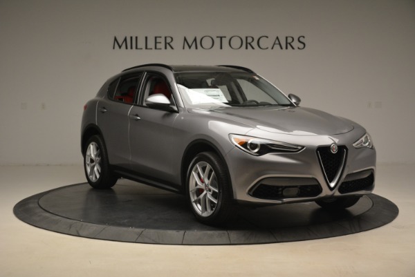 New 2018 Alfa Romeo Stelvio Ti Sport Q4 for sale Sold at Bugatti of Greenwich in Greenwich CT 06830 11