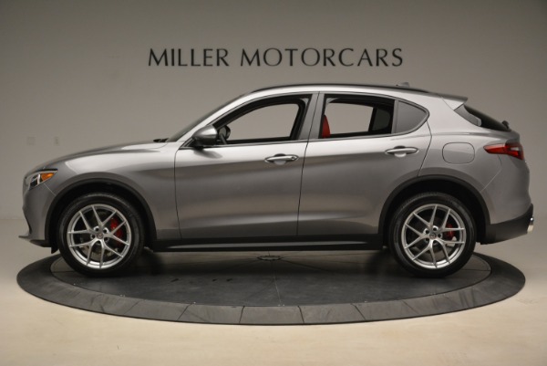 New 2018 Alfa Romeo Stelvio Ti Sport Q4 for sale Sold at Bugatti of Greenwich in Greenwich CT 06830 3