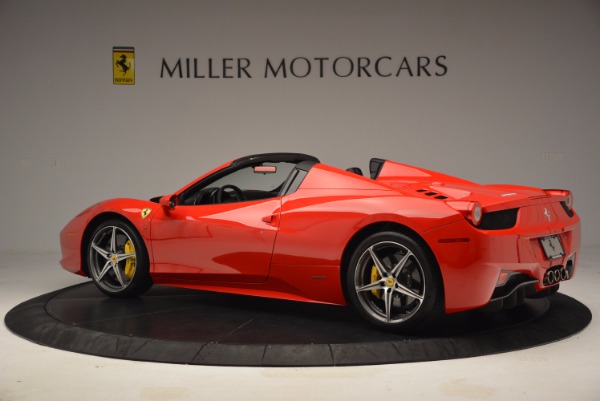 Used 2014 Ferrari 458 Spider for sale Sold at Bugatti of Greenwich in Greenwich CT 06830 4