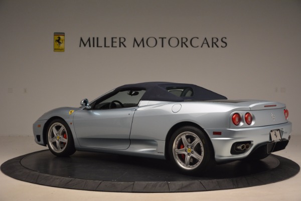 Used 2003 Ferrari 360 Spider 6-Speed Manual for sale Sold at Bugatti of Greenwich in Greenwich CT 06830 16