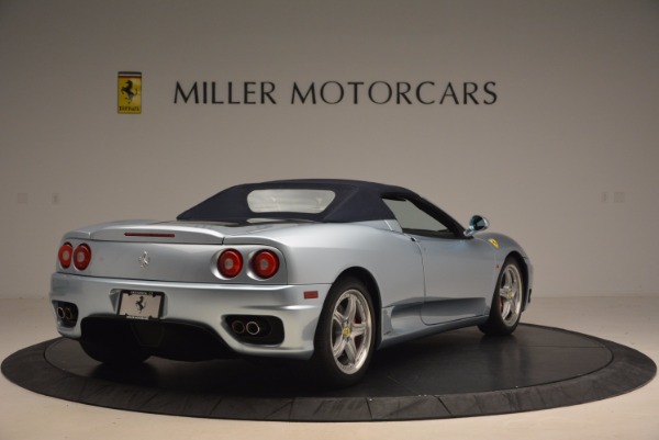 Used 2003 Ferrari 360 Spider 6-Speed Manual for sale Sold at Bugatti of Greenwich in Greenwich CT 06830 19
