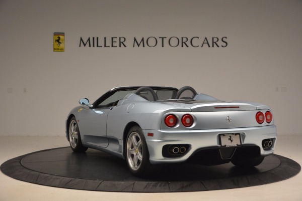 Used 2003 Ferrari 360 Spider 6-Speed Manual for sale Sold at Bugatti of Greenwich in Greenwich CT 06830 5