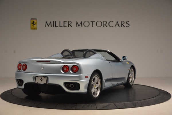 Used 2003 Ferrari 360 Spider 6-Speed Manual for sale Sold at Bugatti of Greenwich in Greenwich CT 06830 7