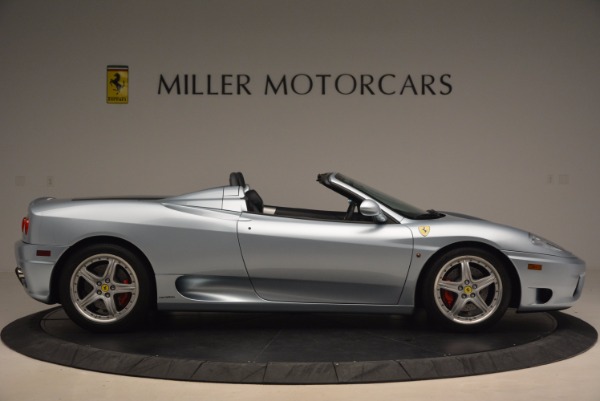 Used 2003 Ferrari 360 Spider 6-Speed Manual for sale Sold at Bugatti of Greenwich in Greenwich CT 06830 9