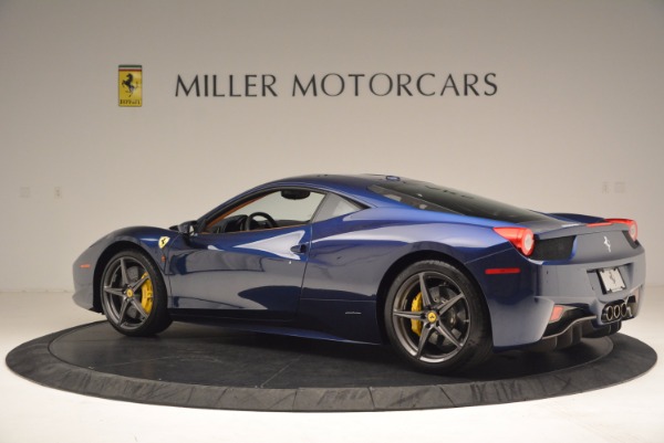 Used 2013 Ferrari 458 Italia for sale Sold at Bugatti of Greenwich in Greenwich CT 06830 4