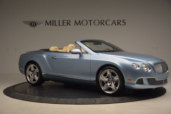 Used 2012 Bentley Continental GTC W12 for sale Sold at Bugatti of Greenwich in Greenwich CT 06830 10