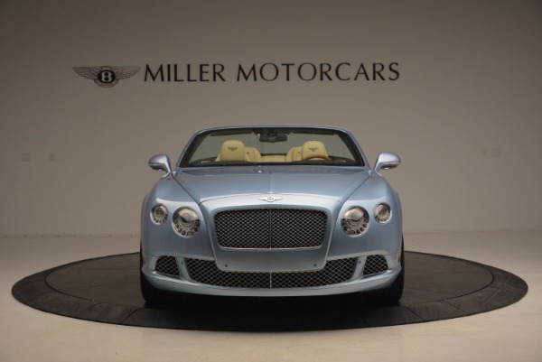 Used 2012 Bentley Continental GTC W12 for sale Sold at Bugatti of Greenwich in Greenwich CT 06830 12