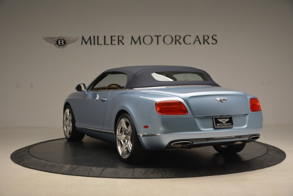 Used 2012 Bentley Continental GTC W12 for sale Sold at Bugatti of Greenwich in Greenwich CT 06830 17