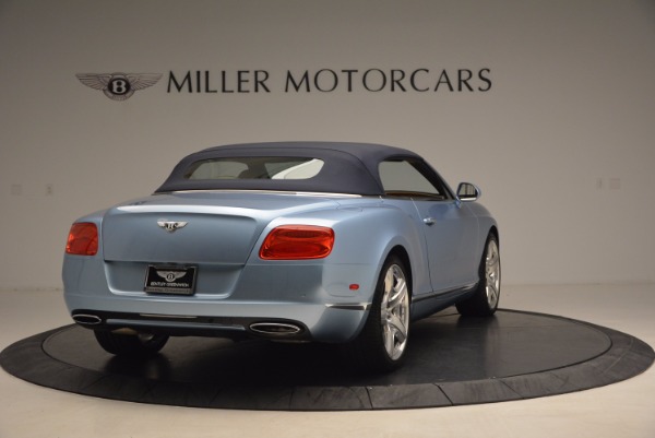 Used 2012 Bentley Continental GTC W12 for sale Sold at Bugatti of Greenwich in Greenwich CT 06830 19