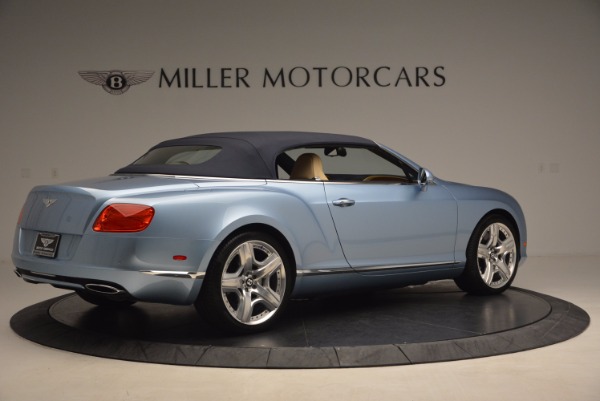 Used 2012 Bentley Continental GTC W12 for sale Sold at Bugatti of Greenwich in Greenwich CT 06830 20