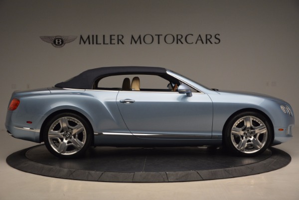 Used 2012 Bentley Continental GTC W12 for sale Sold at Bugatti of Greenwich in Greenwich CT 06830 21