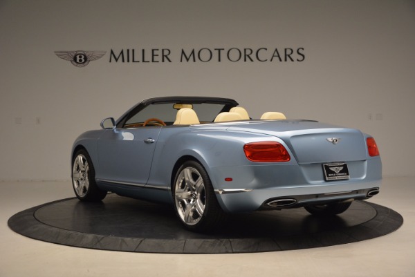 Used 2012 Bentley Continental GTC W12 for sale Sold at Bugatti of Greenwich in Greenwich CT 06830 5