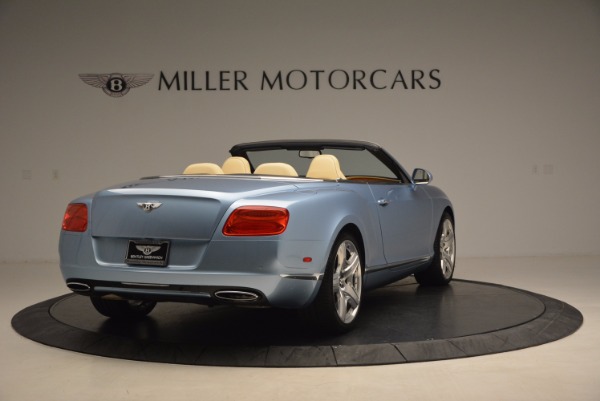 Used 2012 Bentley Continental GTC W12 for sale Sold at Bugatti of Greenwich in Greenwich CT 06830 7