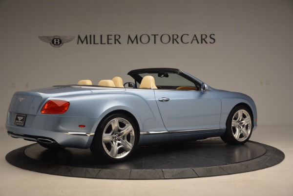 Used 2012 Bentley Continental GTC W12 for sale Sold at Bugatti of Greenwich in Greenwich CT 06830 8