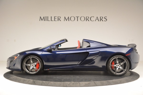 Used 2015 McLaren 650S Spider for sale Sold at Bugatti of Greenwich in Greenwich CT 06830 3