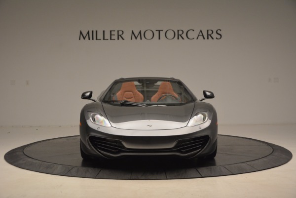 Used 2014 McLaren MP4-12C SPIDER Convertible for sale Sold at Bugatti of Greenwich in Greenwich CT 06830 12