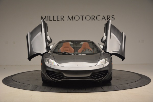 Used 2014 McLaren MP4-12C SPIDER Convertible for sale Sold at Bugatti of Greenwich in Greenwich CT 06830 13