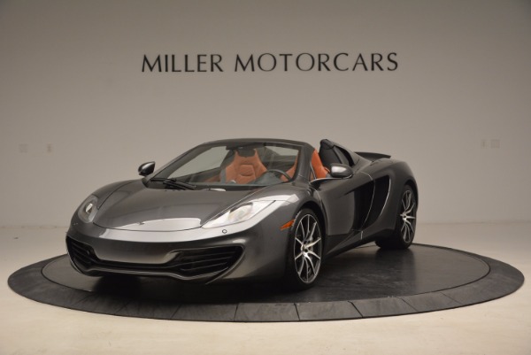 Used 2014 McLaren MP4-12C SPIDER Convertible for sale Sold at Bugatti of Greenwich in Greenwich CT 06830 2