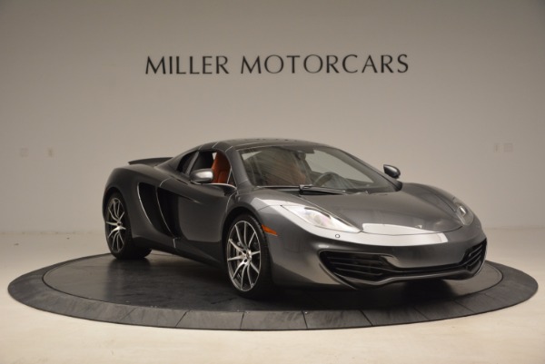 Used 2014 McLaren MP4-12C SPIDER Convertible for sale Sold at Bugatti of Greenwich in Greenwich CT 06830 24