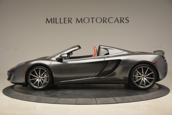 Used 2014 McLaren MP4-12C SPIDER Convertible for sale Sold at Bugatti of Greenwich in Greenwich CT 06830 3