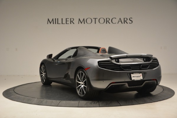 Used 2014 McLaren MP4-12C SPIDER Convertible for sale Sold at Bugatti of Greenwich in Greenwich CT 06830 5