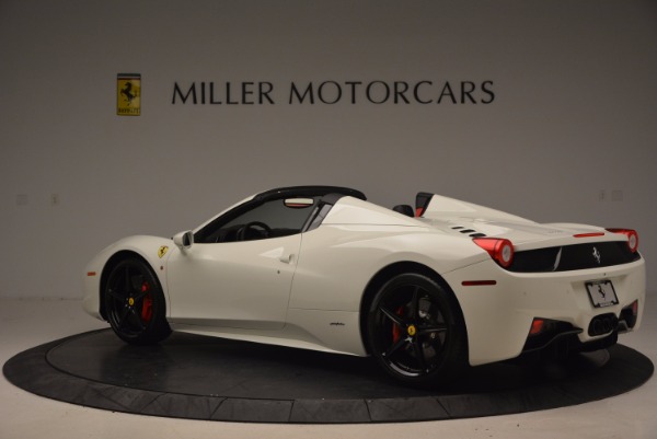 Used 2015 Ferrari 458 Spider for sale Sold at Bugatti of Greenwich in Greenwich CT 06830 4