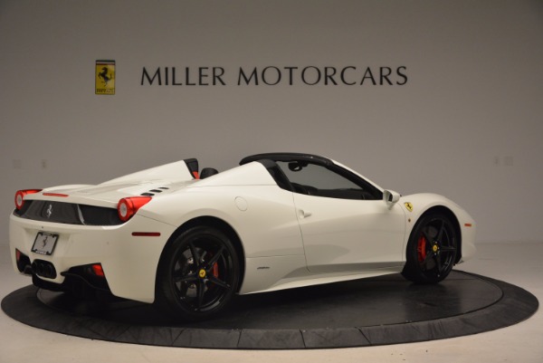 Used 2015 Ferrari 458 Spider for sale Sold at Bugatti of Greenwich in Greenwich CT 06830 8