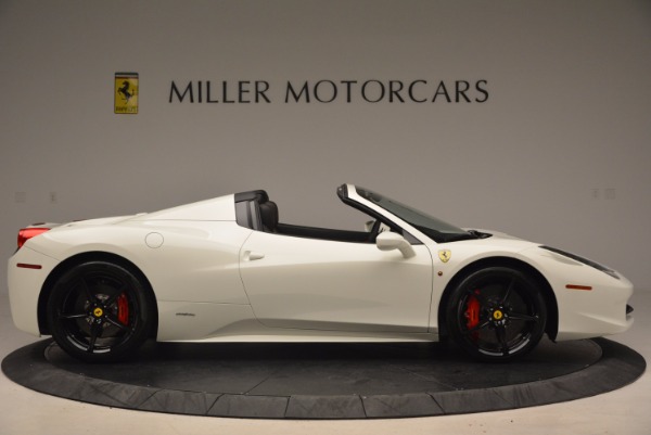 Used 2015 Ferrari 458 Spider for sale Sold at Bugatti of Greenwich in Greenwich CT 06830 9