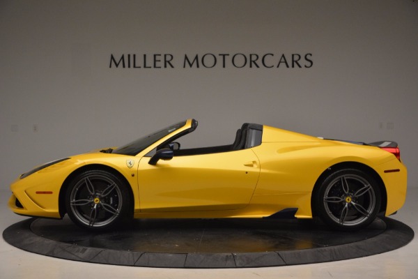 Used 2015 Ferrari 458 Speciale Aperta for sale Sold at Bugatti of Greenwich in Greenwich CT 06830 3