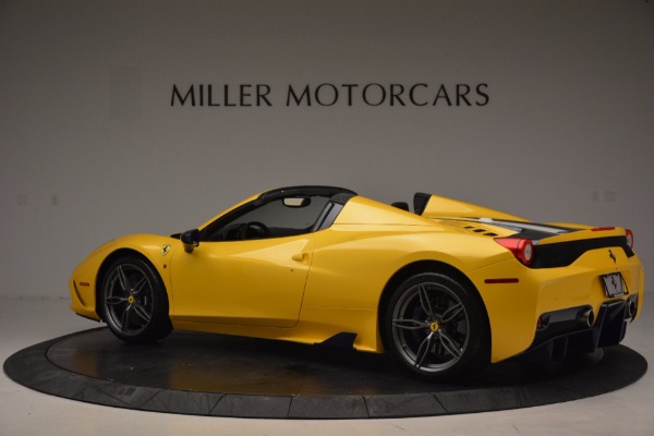 Used 2015 Ferrari 458 Speciale Aperta for sale Sold at Bugatti of Greenwich in Greenwich CT 06830 4