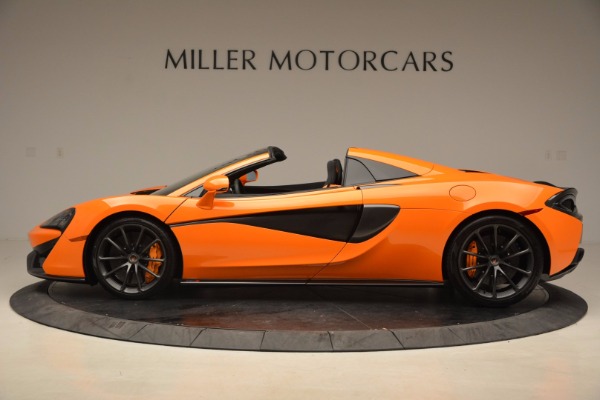 New 2018 McLaren 570S Spider for sale Sold at Bugatti of Greenwich in Greenwich CT 06830 3