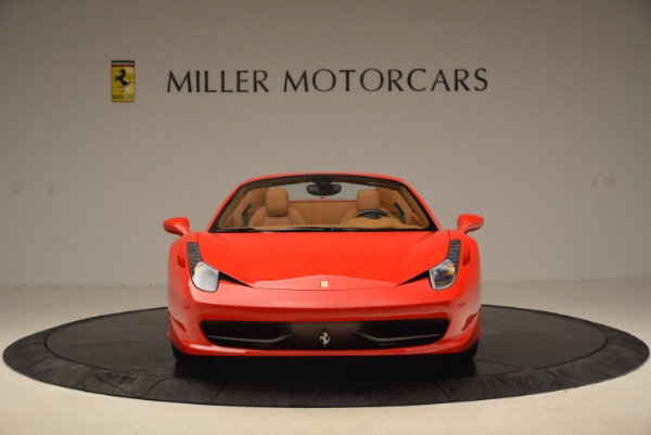 Used 2012 Ferrari 458 Spider for sale Sold at Bugatti of Greenwich in Greenwich CT 06830 12