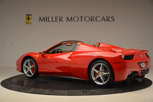 Used 2012 Ferrari 458 Spider for sale Sold at Bugatti of Greenwich in Greenwich CT 06830 4