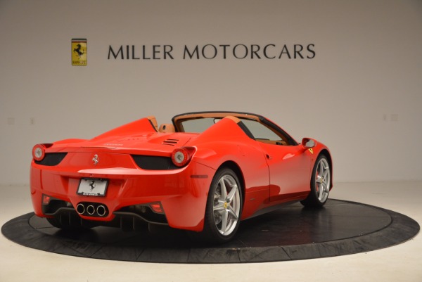 Used 2012 Ferrari 458 Spider for sale Sold at Bugatti of Greenwich in Greenwich CT 06830 7